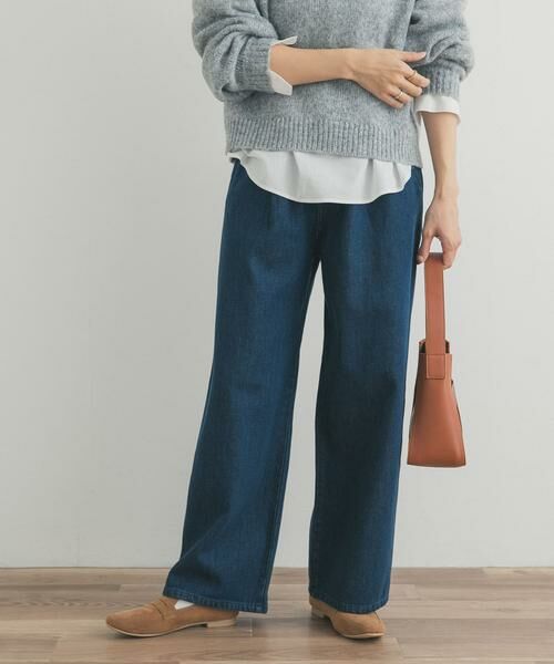 URBAN RESEARCH DOORS / アーバンリサーチ ドアーズ デニムパンツ | 裏起毛タックデニムパンツ | 詳細6