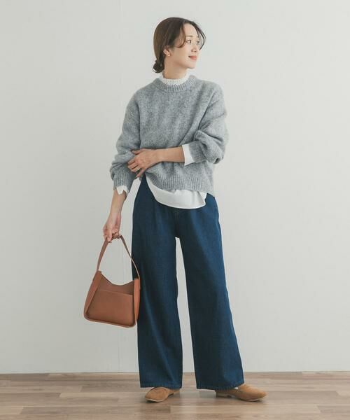 URBAN RESEARCH DOORS / アーバンリサーチ ドアーズ デニムパンツ | 裏起毛タックデニムパンツ | 詳細7