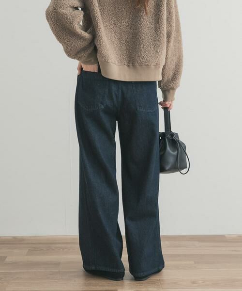 URBAN RESEARCH DOORS / アーバンリサーチ ドアーズ デニムパンツ | 裏起毛タックデニムパンツ | 詳細19