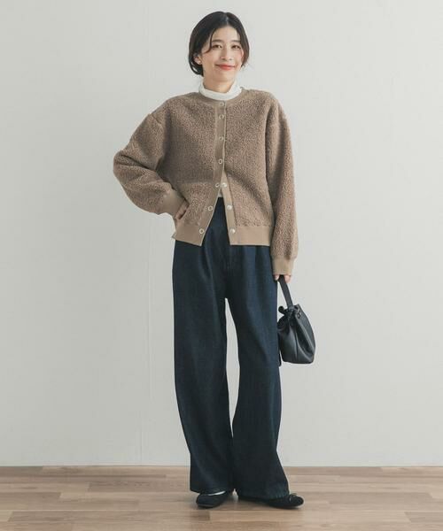 URBAN RESEARCH DOORS / アーバンリサーチ ドアーズ デニムパンツ | 裏起毛タックデニムパンツ | 詳細20