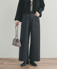 URBAN RESEARCH DOORS / アーバンリサーチ ドアーズ その他パンツ | カットメルトンワイドパンツ