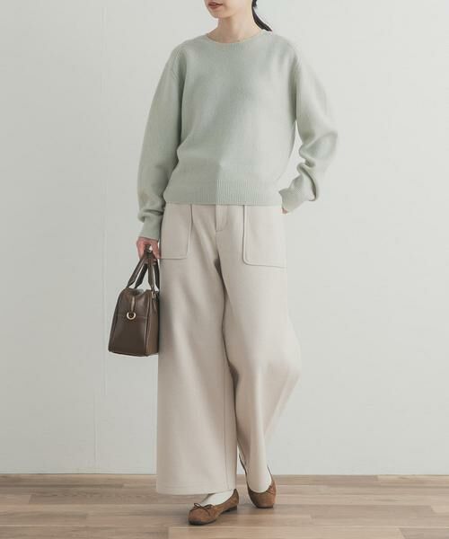 URBAN RESEARCH DOORS / アーバンリサーチ ドアーズ その他パンツ | カットメルトンワイドパンツ | 詳細7