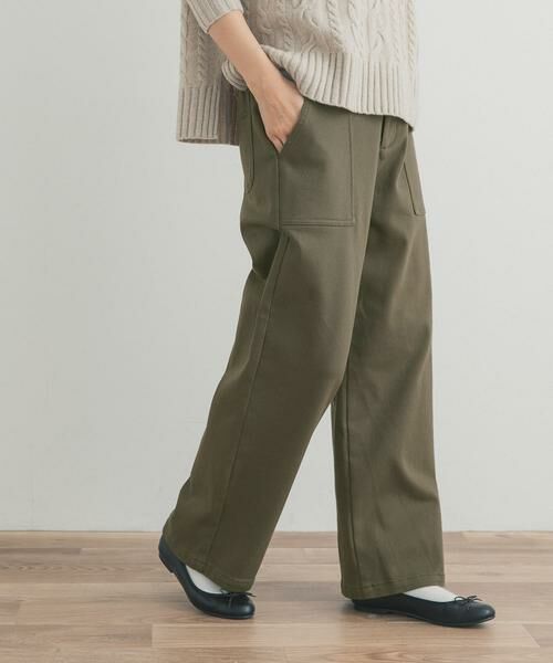 URBAN RESEARCH DOORS / アーバンリサーチ ドアーズ その他パンツ | 裏起毛ベイカーイージーパンツ | 詳細5