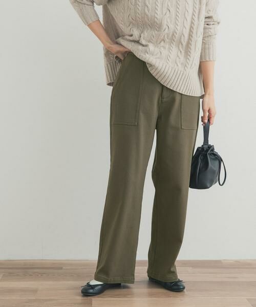 URBAN RESEARCH DOORS / アーバンリサーチ ドアーズ その他パンツ | 裏起毛ベイカーイージーパンツ | 詳細6