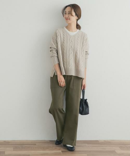 URBAN RESEARCH DOORS / アーバンリサーチ ドアーズ その他パンツ | 裏起毛ベイカーイージーパンツ | 詳細7