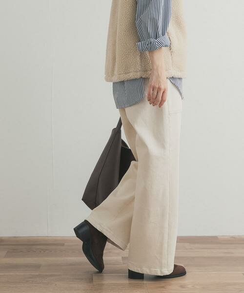 URBAN RESEARCH DOORS / アーバンリサーチ ドアーズ その他パンツ | 裏起毛ベイカーイージーパンツ | 詳細14