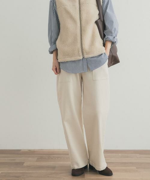 URBAN RESEARCH DOORS / アーバンリサーチ ドアーズ その他パンツ | 裏起毛ベイカーイージーパンツ | 詳細15