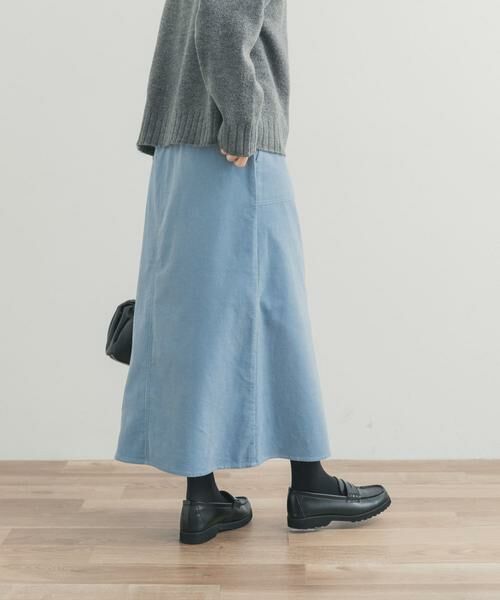 URBAN RESEARCH DOORS / アーバンリサーチ ドアーズ スカート | 『UR TECH』コーデュロイスカート | 詳細1