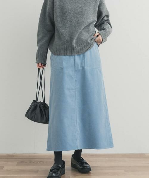 URBAN RESEARCH DOORS / アーバンリサーチ ドアーズ スカート | 『UR TECH』コーデュロイスカート | 詳細3