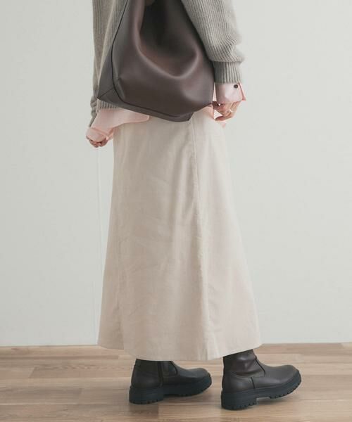 URBAN RESEARCH DOORS / アーバンリサーチ ドアーズ スカート | 『UR TECH』コーデュロイスカート | 詳細15
