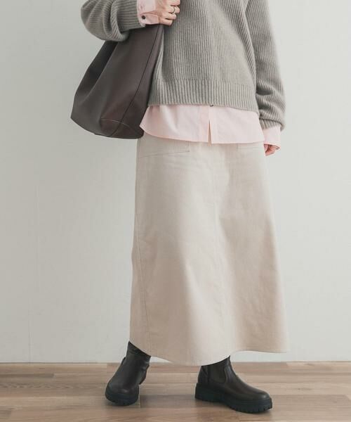 URBAN RESEARCH DOORS / アーバンリサーチ ドアーズ スカート | 『UR TECH』コーデュロイスカート | 詳細16