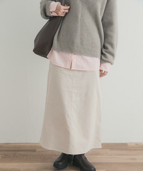 URBAN RESEARCH DOORS / アーバンリサーチ ドアーズ スカート | 『UR TECH』コーデュロイスカート | 詳細17