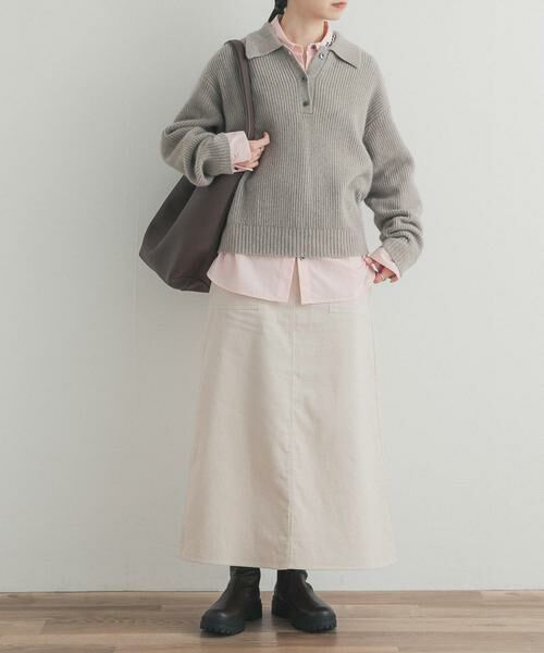 URBAN RESEARCH DOORS / アーバンリサーチ ドアーズ スカート | 『UR TECH』コーデュロイスカート | 詳細21