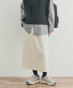 URBAN RESEARCH DOORS / アーバンリサーチ ドアーズ スカート | 『UR TECH』ニットメルトンスカート