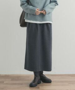 URBAN RESEARCH DOORS / アーバンリサーチ ドアーズ スカート | 『UR TECH』ニットメルトンスカート