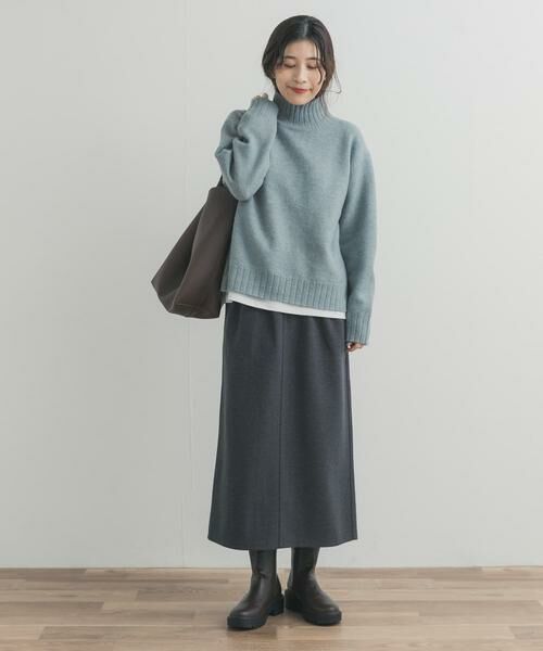 URBAN RESEARCH DOORS / アーバンリサーチ ドアーズ スカート | 『UR TECH』ニットメルトンスカート | 詳細16