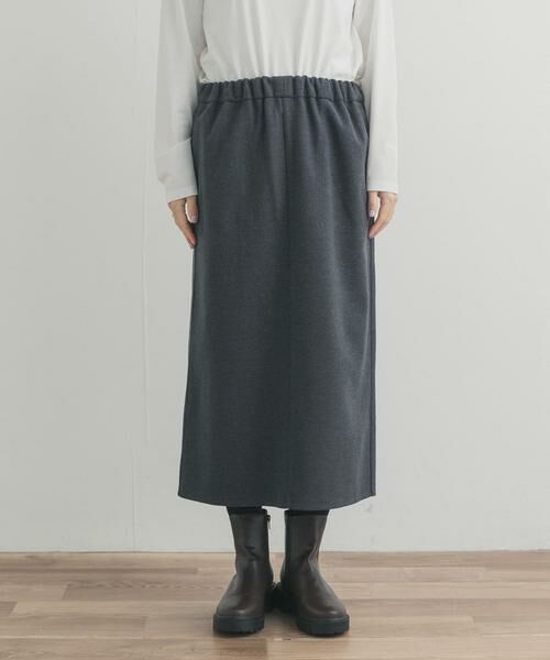 URBAN RESEARCH DOORS / アーバンリサーチ ドアーズ スカート | 『UR TECH』ニットメルトンスカート | 詳細17