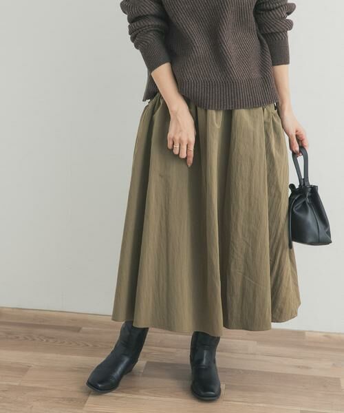 URBAN RESEARCH DOORS / アーバンリサーチ ドアーズ スカート | サイドポケットギャザースカート | 詳細3