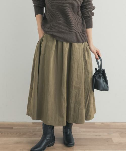 URBAN RESEARCH DOORS / アーバンリサーチ ドアーズ スカート | サイドポケットギャザースカート | 詳細4
