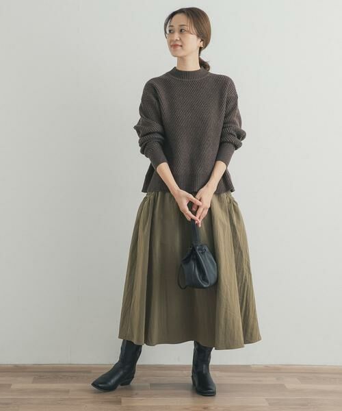 URBAN RESEARCH DOORS / アーバンリサーチ ドアーズ スカート | サイドポケットギャザースカート | 詳細6