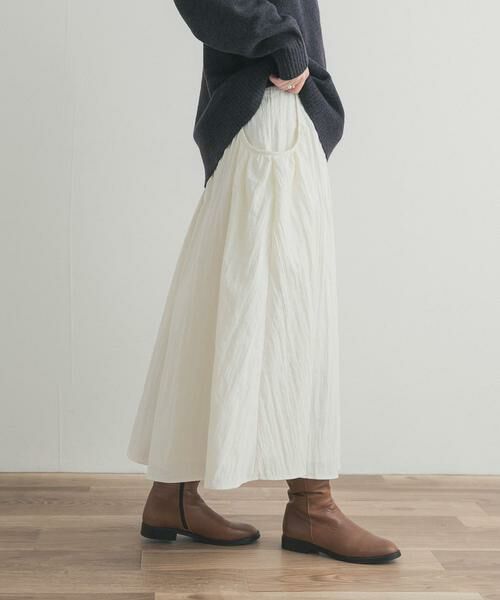 URBAN RESEARCH DOORS / アーバンリサーチ ドアーズ スカート | サイドポケットギャザースカート | 詳細23
