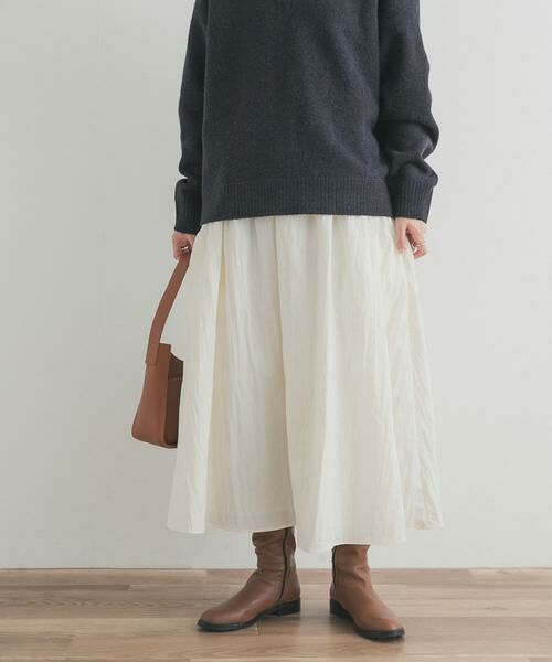 URBAN RESEARCH DOORS / アーバンリサーチ ドアーズ スカート | サイドポケットギャザースカート | 詳細24