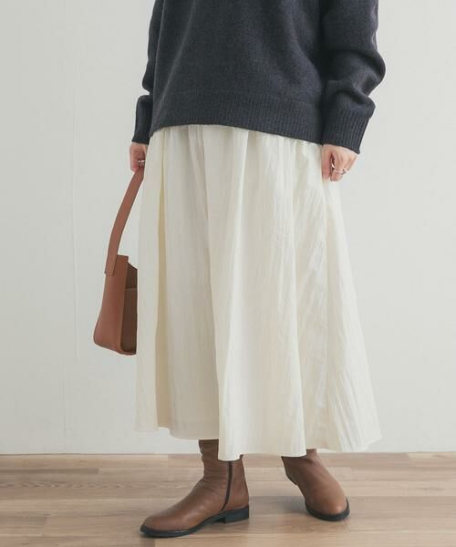 URBAN RESEARCH DOORS / アーバンリサーチ ドアーズ スカート | サイドポケットギャザースカート | 詳細25