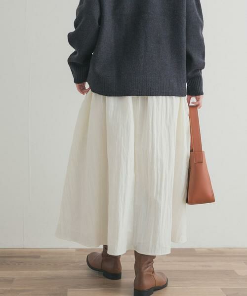 URBAN RESEARCH DOORS / アーバンリサーチ ドアーズ スカート | サイドポケットギャザースカート | 詳細27