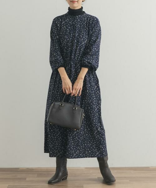 URBAN RESEARCH DOORS / アーバンリサーチ ドアーズ ワンピース | 小花柄ドロストワンピース | 詳細3