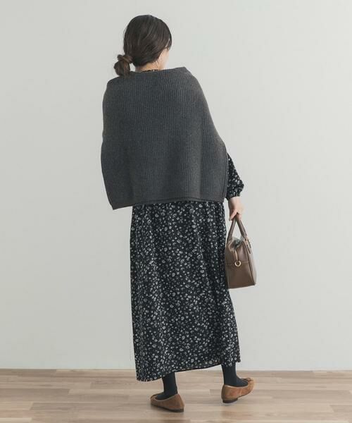 URBAN RESEARCH DOORS / アーバンリサーチ ドアーズ ワンピース | 小花柄ドロストワンピース | 詳細18