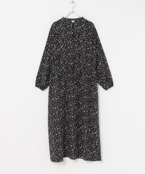 URBAN RESEARCH DOORS / アーバンリサーチ ドアーズ ワンピース | 小花柄ドロストワンピース | 詳細22
