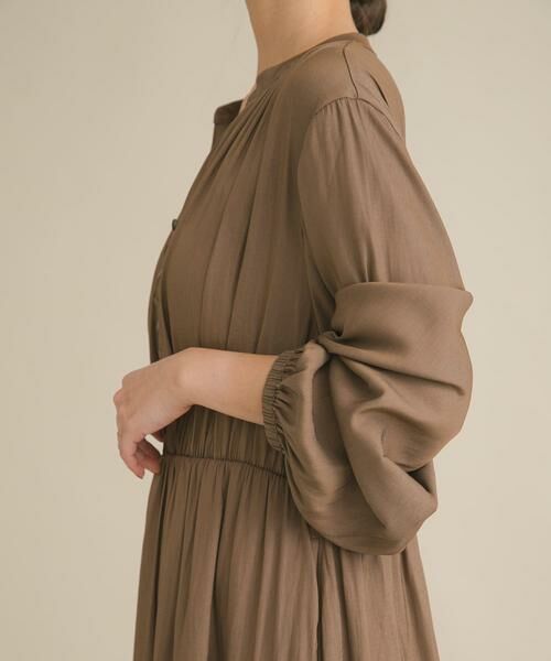 URBAN RESEARCH DOORS / アーバンリサーチ ドアーズ ワンピース | 『スタッフ企画』切替ギャザーフレアワンピース | 詳細6