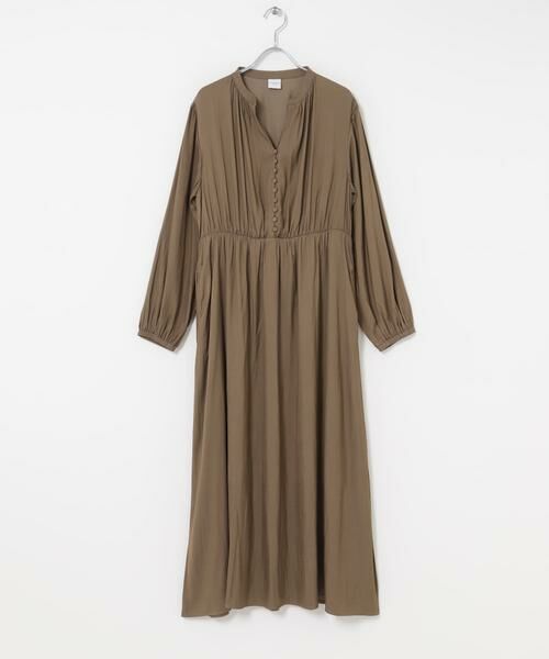 URBAN RESEARCH DOORS / アーバンリサーチ ドアーズ ワンピース | 『スタッフ企画』切替ギャザーフレアワンピース | 詳細8