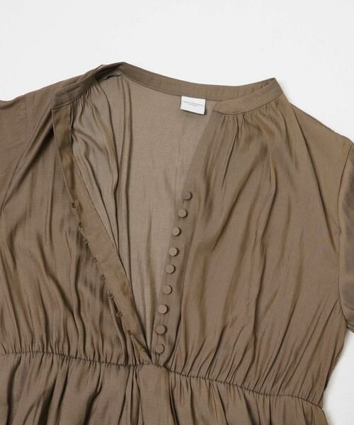 URBAN RESEARCH DOORS / アーバンリサーチ ドアーズ ワンピース | 『スタッフ企画』切替ギャザーフレアワンピース | 詳細9