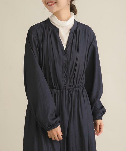 URBAN RESEARCH DOORS / アーバンリサーチ ドアーズ ワンピース | 『スタッフ企画』切替ギャザーフレアワンピース | 詳細15