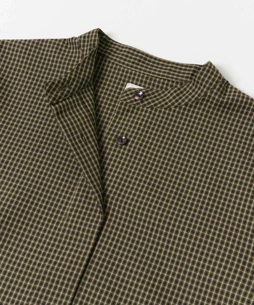 URBAN RESEARCH DOORS / アーバンリサーチ ドアーズ ワンピース | 『UR TECH』チェック柄バルーンスリーブワンピース | 詳細12