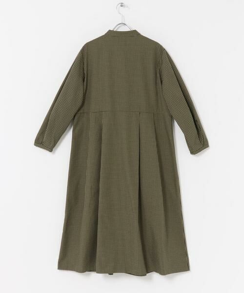 URBAN RESEARCH DOORS / アーバンリサーチ ドアーズ ワンピース | 『UR TECH』チェック柄バルーンスリーブワンピース | 詳細15