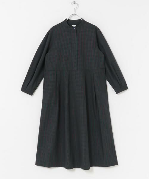 URBAN RESEARCH DOORS / アーバンリサーチ ドアーズ ワンピース | 『UR TECH』チェック柄バルーンスリーブワンピース | 詳細25
