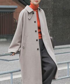 ウール100バルマカーンコート