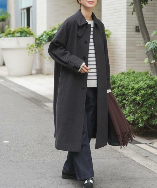 URBAN RESEARCH DOORS / アーバンリサーチ ドアーズ その他アウター | ウール100バルマカーンコート | 詳細3