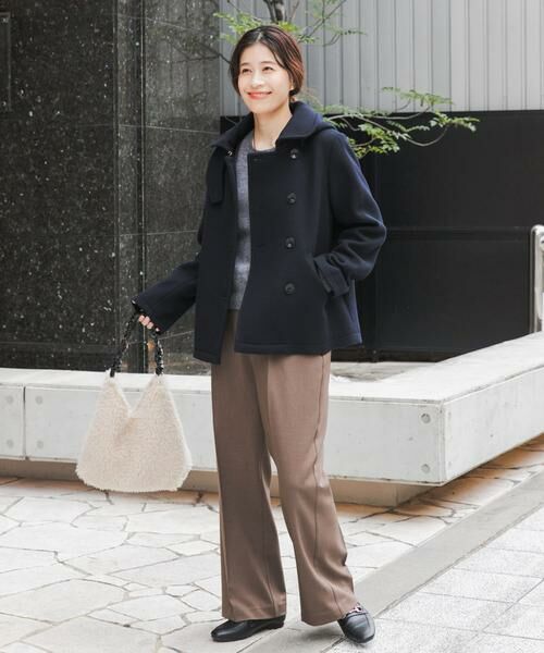 URBAN RESEARCH DOORS / アーバンリサーチ ドアーズ その他アウター | ショールカラー2WAYショートコート | 詳細25