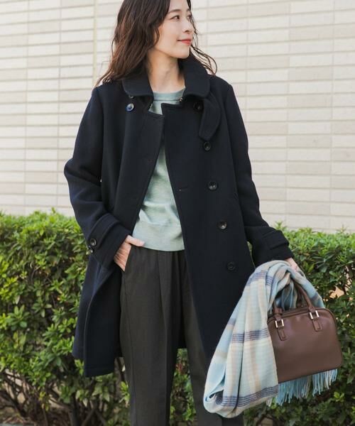 URBAN RESEARCH DOORS / アーバンリサーチ ドアーズ その他アウター | ショールカラー2WAYロングコート | 詳細23