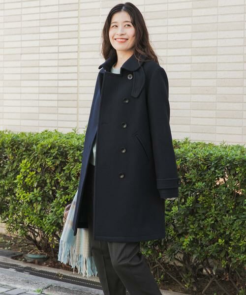 URBAN RESEARCH DOORS / アーバンリサーチ ドアーズ その他アウター | ショールカラー2WAYロングコート | 詳細25