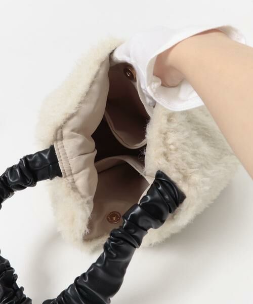 URBAN RESEARCH DOORS / アーバンリサーチ ドアーズ トートバッグ | ファーハンドルバッグ | 詳細11