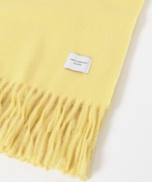 URBAN RESEARCH DOORS / アーバンリサーチ ドアーズ マフラー・ショール・スヌード・ストール | なめらかプレーンストール | 詳細4