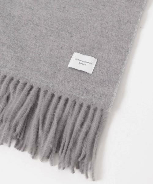 URBAN RESEARCH DOORS / アーバンリサーチ ドアーズ マフラー・ショール・スヌード・ストール | なめらかプレーンストール | 詳細12