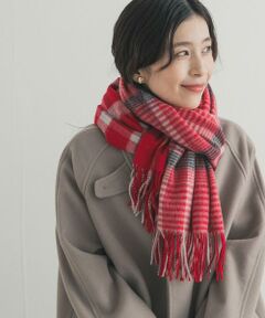 URBAN RESEARCH DOORS / アーバンリサーチ ドアーズ マフラー・ショール・スヌード・ストール | ウールチェックストール