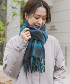 URBAN RESEARCH DOORS / アーバンリサーチ ドアーズ マフラー・ショール・スヌード・ストール | ウールチェックストール