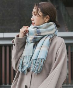 URBAN RESEARCH DOORS / アーバンリサーチ ドアーズ マフラー・ショール・スヌード・ストール | ウールチェックストール