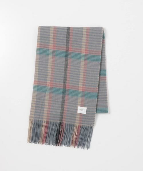 URBAN RESEARCH DOORS / アーバンリサーチ ドアーズ マフラー・ショール・スヌード・ストール | ウールチェックストール | 詳細17
